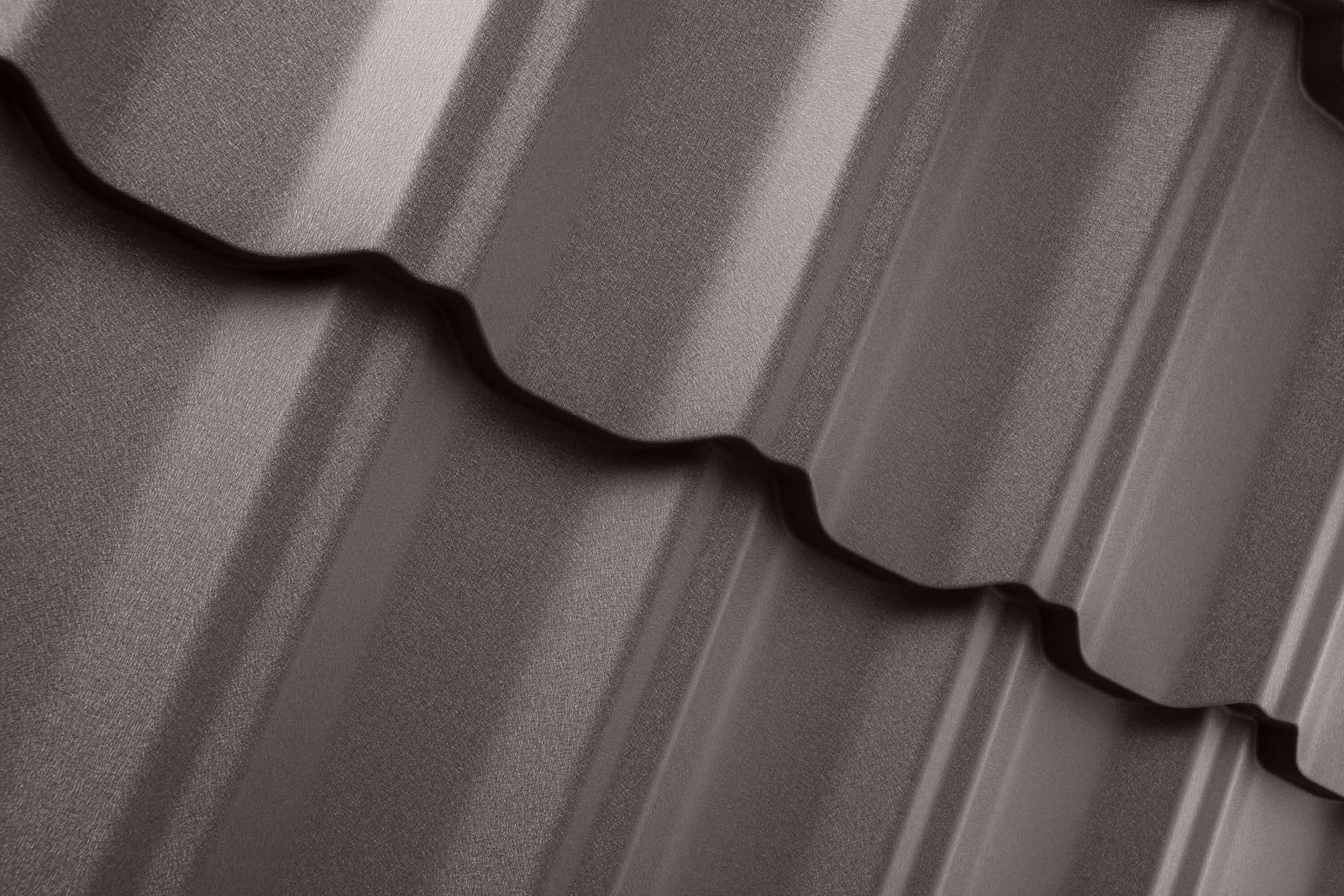 Модульная металлочерепица GERMAN Pladur Wrinkle Mat