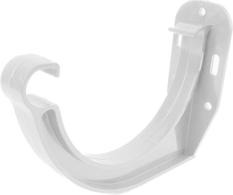 Кронштейн пластиковый для желоба GALECO PVC110 Белый RAL 9010